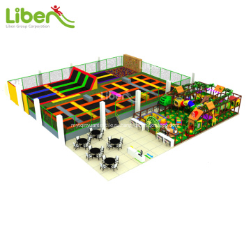 Big+commercial+elastic+trampoline+park+for+sale